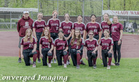 2025 Softball Stillwater JV vs Mechanicville with Team Photos